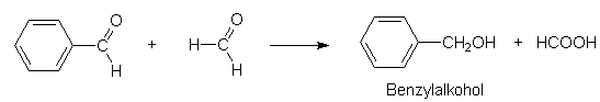 Synthese von Benzylalkohol