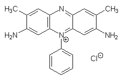 Strukturformel Safranin