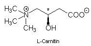 Strukturformel von L-Carnitin (1722 Byte)