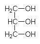 Struktur von Glycerol
