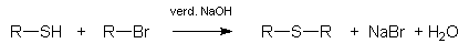 Darstellung von organischen Sulfiden